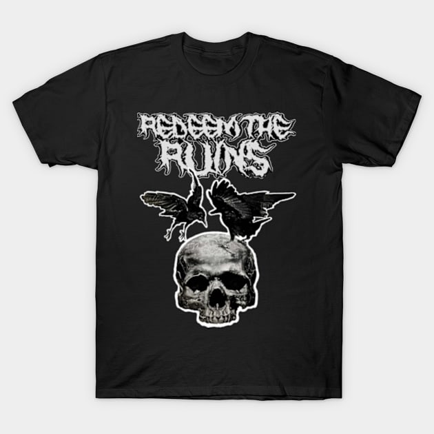 Redeem the Ruins Skull and Crows T-Shirt by REDEEM the RUINS